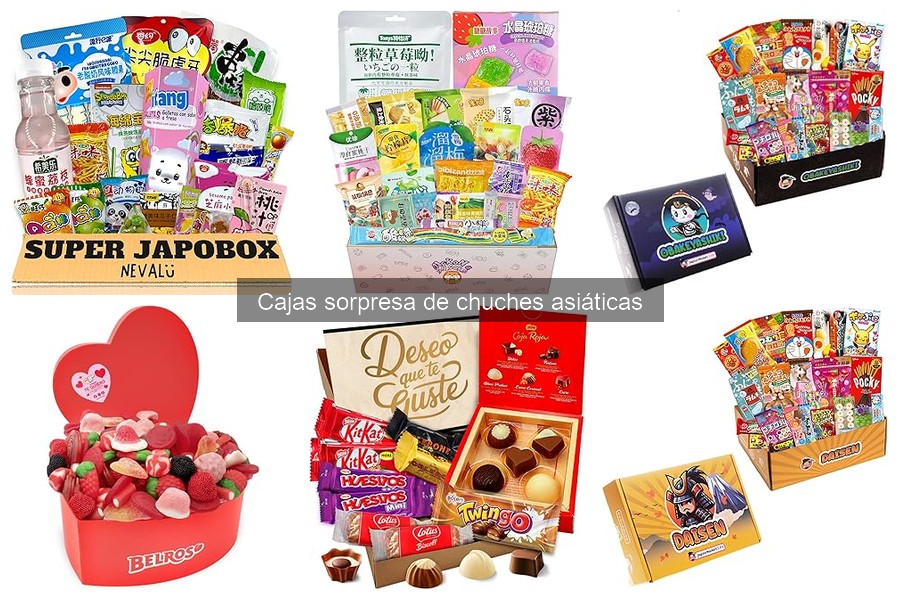 Descubre las Cajas Sorpresa de Chuches Asiáticas