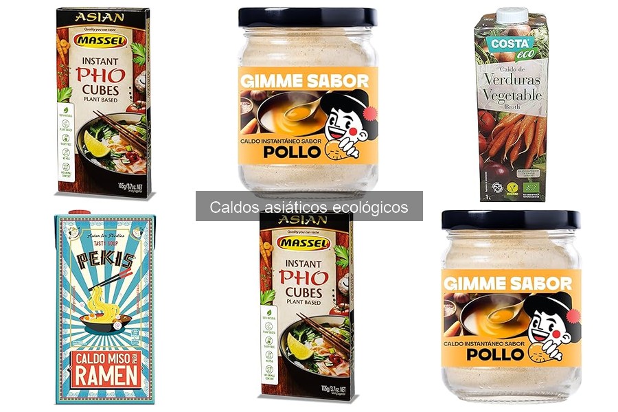 Descubre los caldos asiáticos ecológicos: ¿qué son y cómo son?