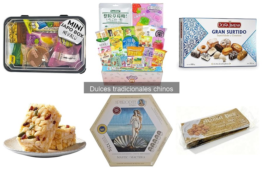 Descubre los Dulces Tradicionales Chinos y sus Ingredientes