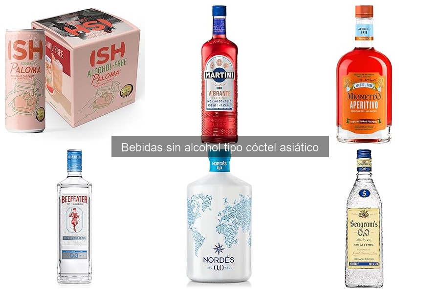 Descubre los Mejores Cócteles Asiáticos Sin Alcohol