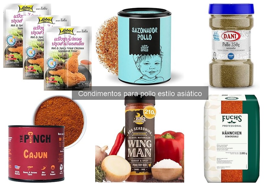 Descubre los mejores condimentos para pollo estilo asiático