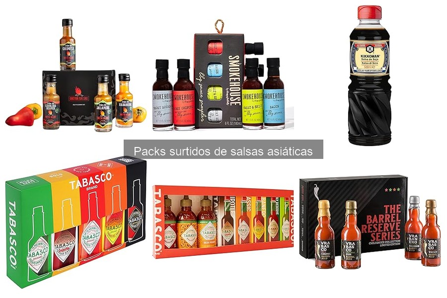 Descubre los Packs Surtidos de Salsas Asiáticas