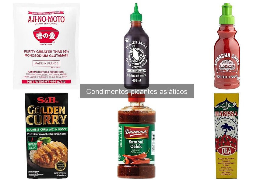 Descubre los principales condimentos picantes asiáticos