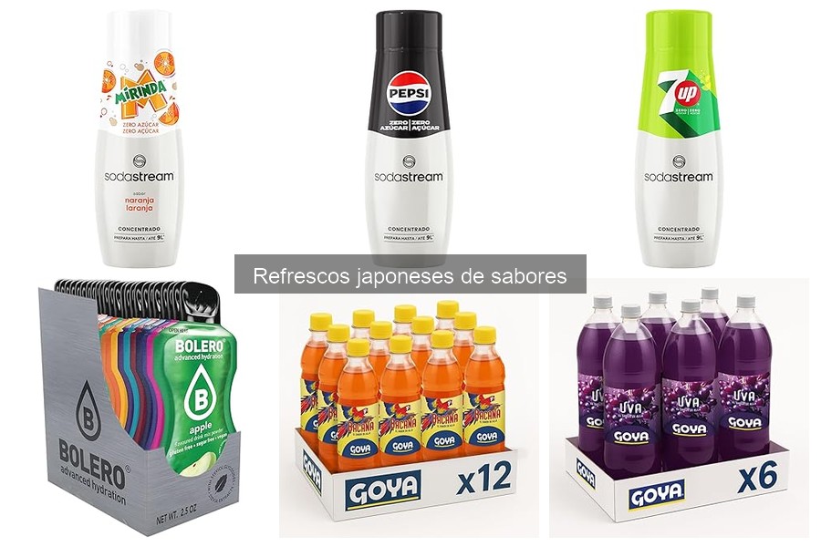 Descubre los refrescos japoneses de sabores: características