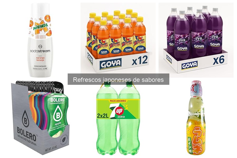 Descubre los sabores más populares de refrescos japoneses