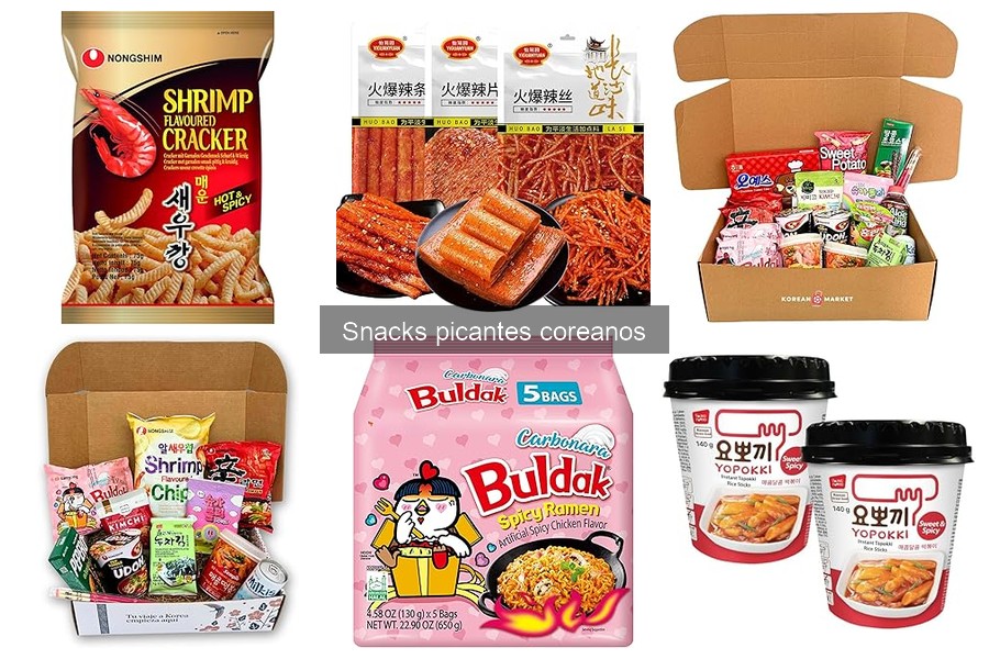 Descubre los Snacks Picantes Coreanos Más Populares