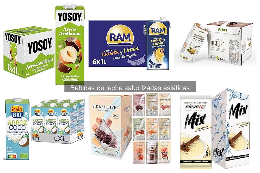 Descubre los tipos de bebidas de leche saborizadas asiáticas