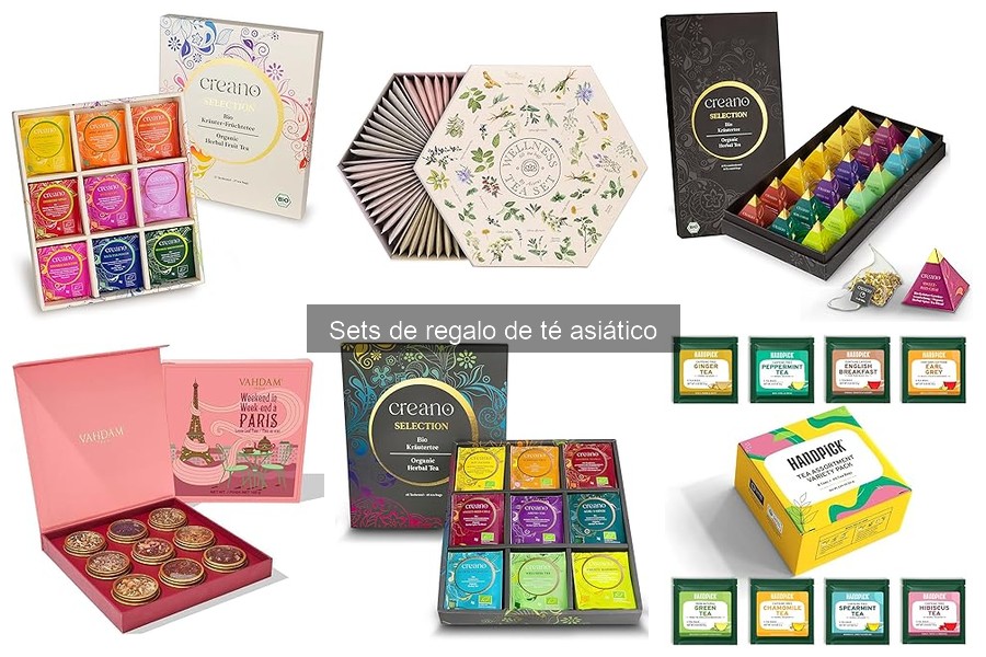 Descubre qué es un set de regalo de té asiático
