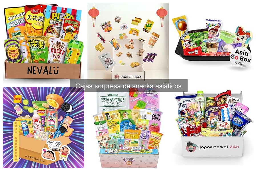 Descubre qué es una caja sorpresa de snacks asiáticos