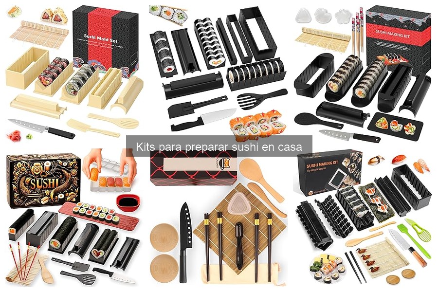 Descubre qué incluye un kit para preparar sushi en casa