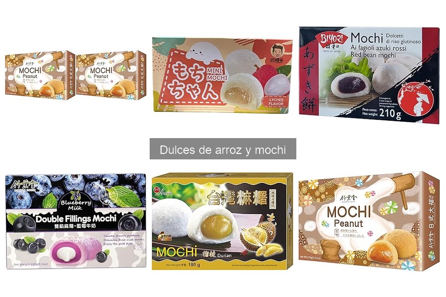 Descubre qué son los dulces de arroz y el mochi