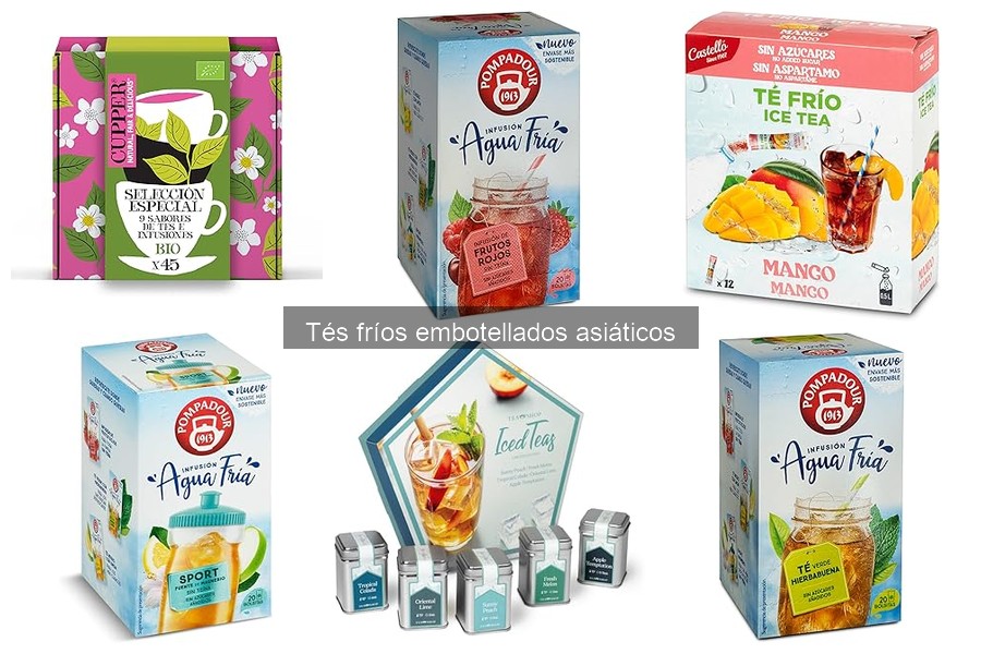 Descubre qué son los tés fríos embotellados asiáticos