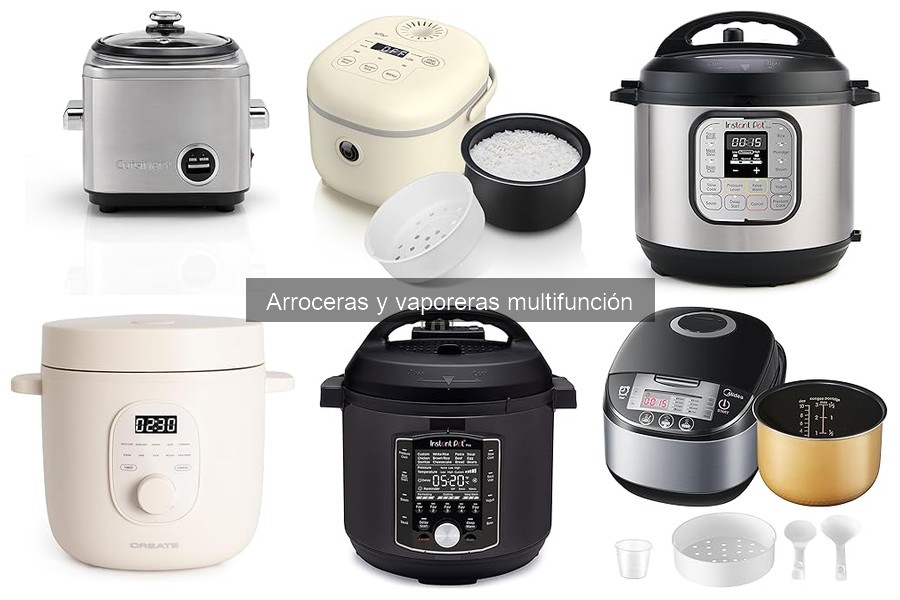 Diferencias entre arroceras con y sin funciones adicionales