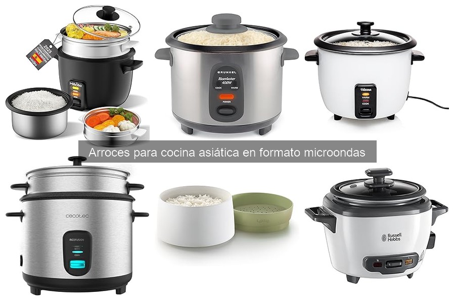 Diferencias entre arroz instantáneo y para microondas