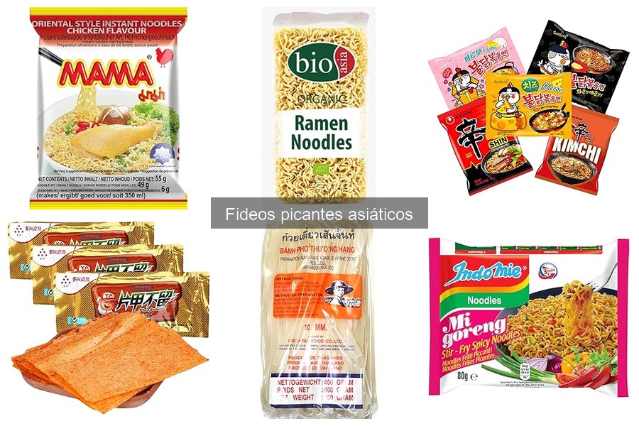 Diferencias entre fideos picantes instantáneos y frescos