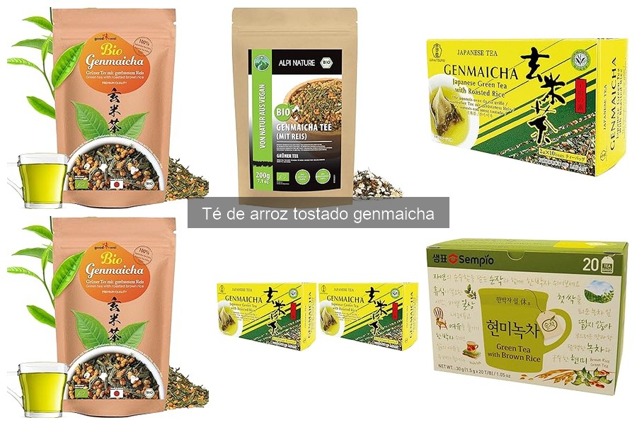 Diferencias entre Genmaicha y otros tés de arroz y verdes
