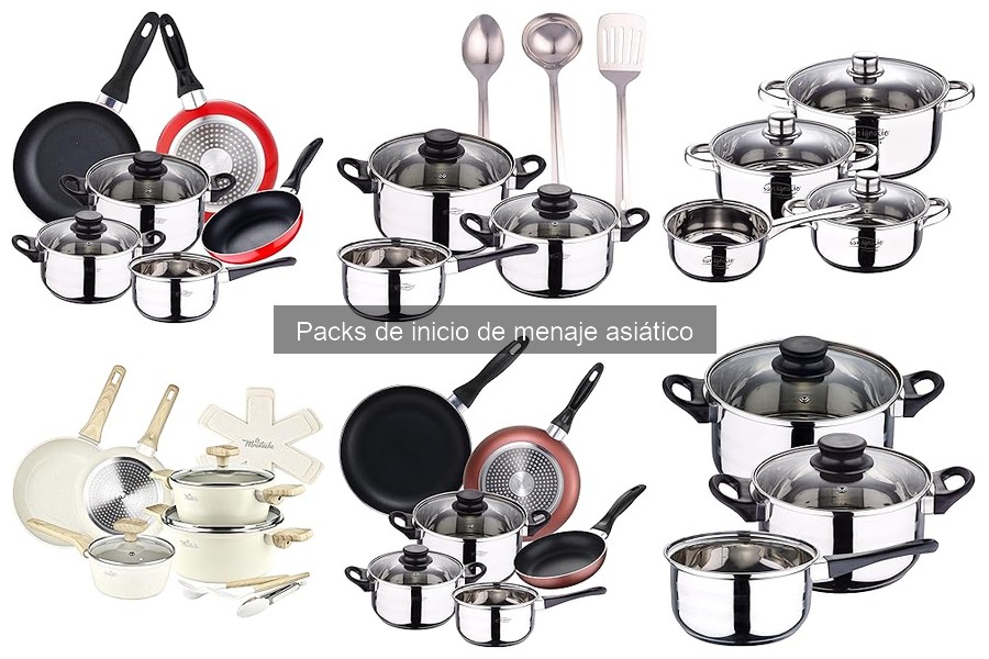 Diferencias entre Packs de Menaje Asiático y Otros Tipos