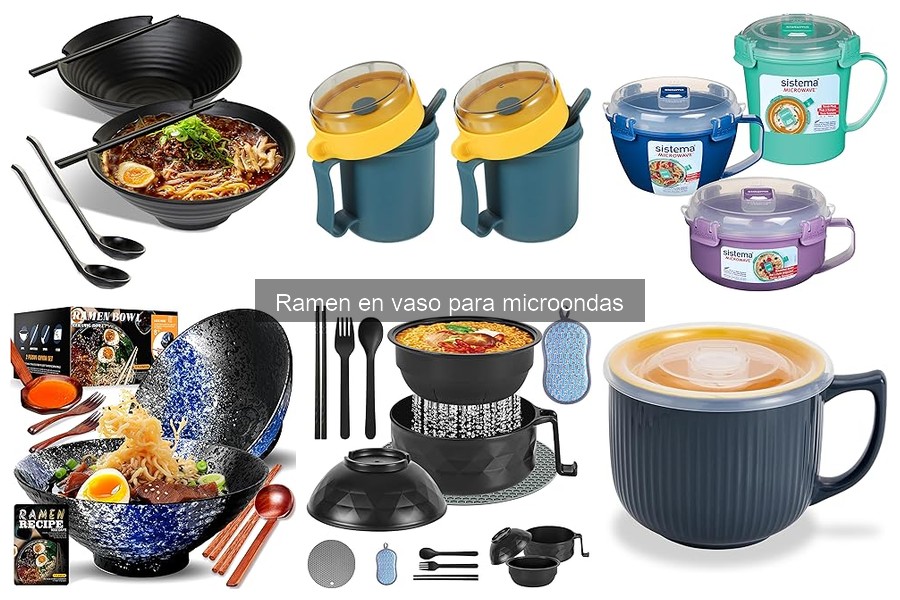 Diferencias entre ramen instantáneo y ramen en vaso