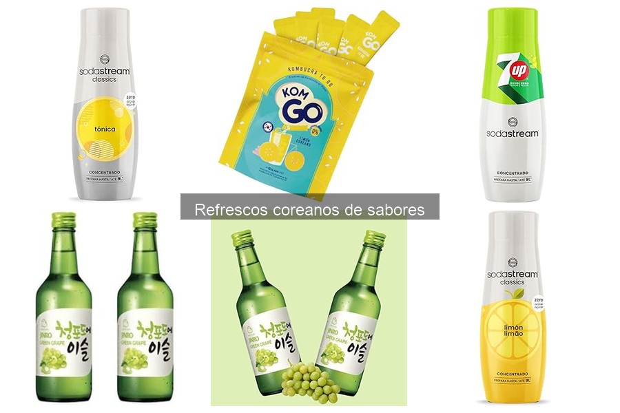 Diferencias entre refrescos coreanos y bebidas carbonatadas
