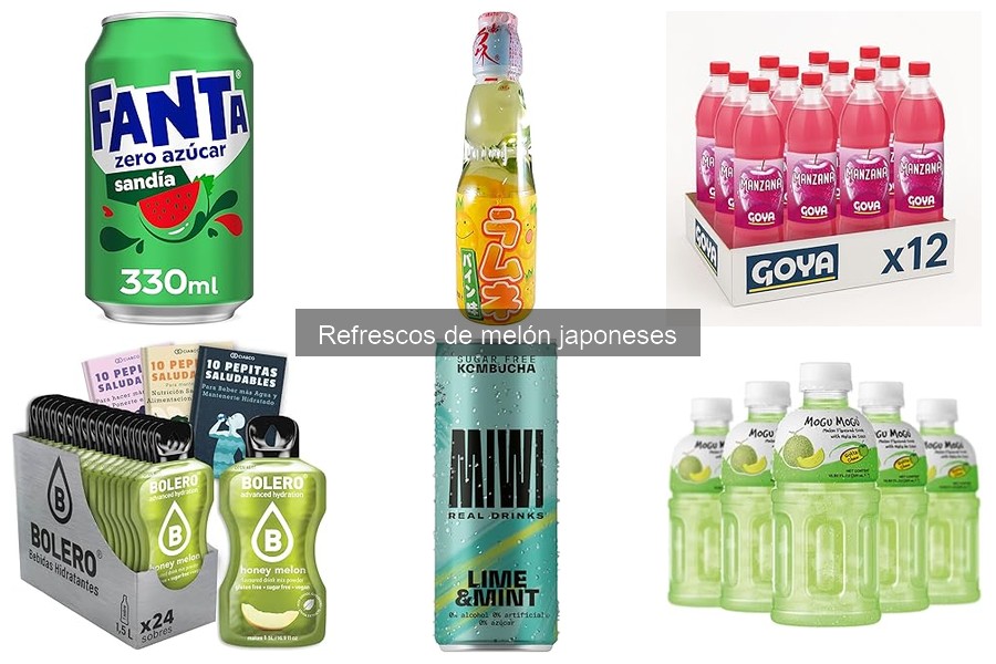 Diferencias entre refrescos de melón y otros sabores