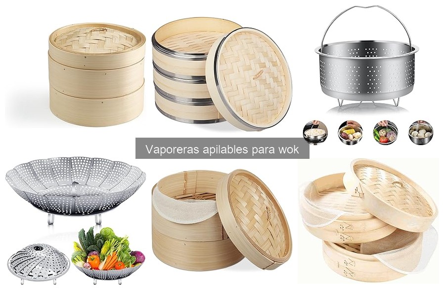 Diferencias entre vaporeras de acero inoxidable y bambú