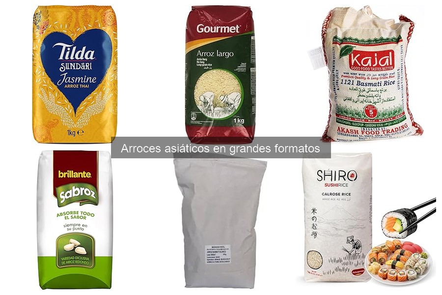 Dónde comprar arroz asiático en grandes formatos a buen precio