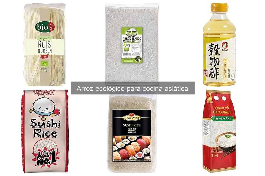 Dónde comprar arroz ecológico para cocina asiática