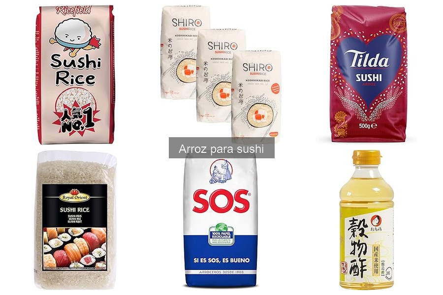 Dónde comprar arroz para sushi online: guías y precios