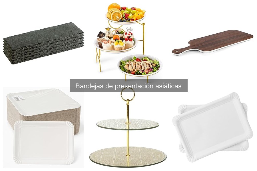 Dónde comprar bandejas de presentación asiáticas a buen precio