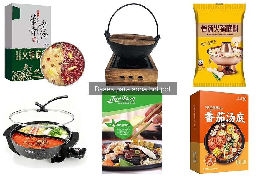 Dónde comprar bases para sopa hot pot: tiendas y recomendaciones
