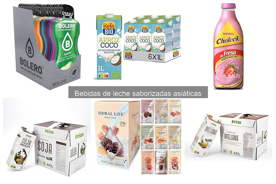 Dónde comprar bebidas de leche saborizadas asiáticas online