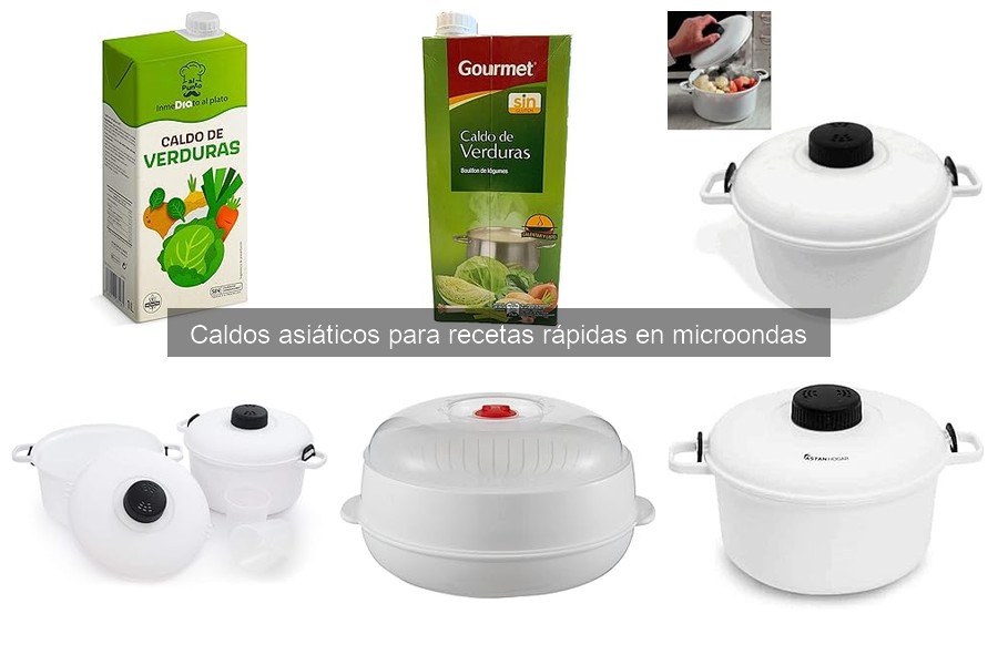 Dónde comprar caldos asiáticos para microondas fácilmente
