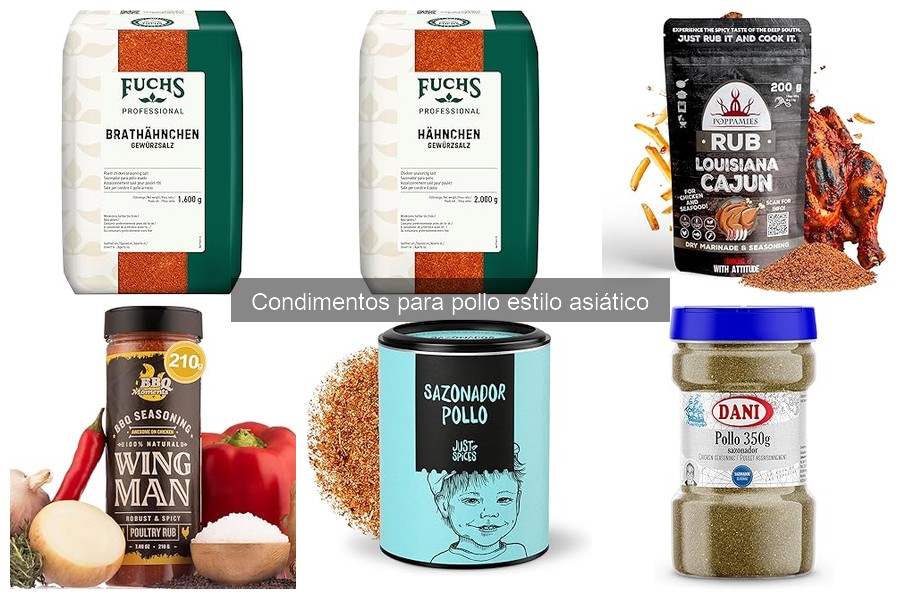 Dónde comprar condimentos asiáticos para pollo en 2023