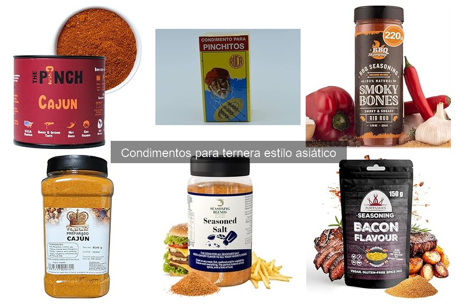 Dónde comprar condimentos para ternera estilo asiático