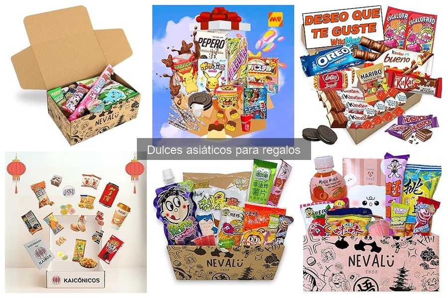 Dónde comprar dulces asiáticos en línea: mejores opciones