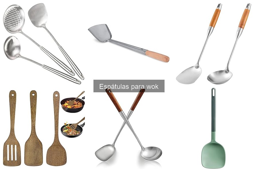 Dónde comprar espátulas para wok: opciones y precios