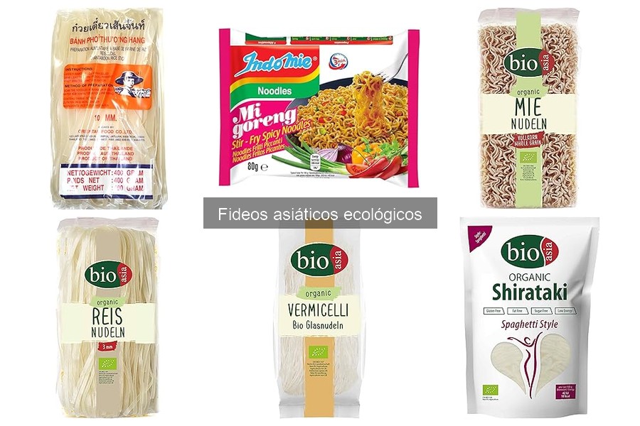 Dónde comprar fideos asiáticos ecológicos en línea