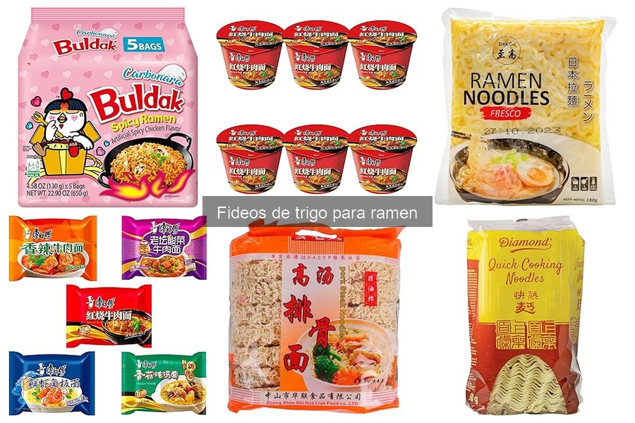 Dónde comprar fideos de trigo para ramen: mejores opciones