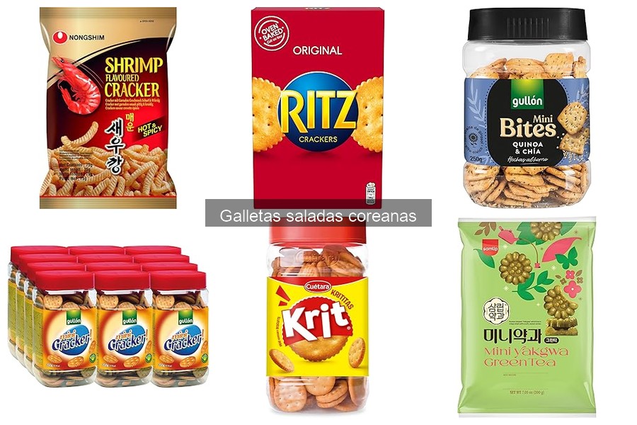Dónde comprar galletas saladas coreanas online y en tiendas
