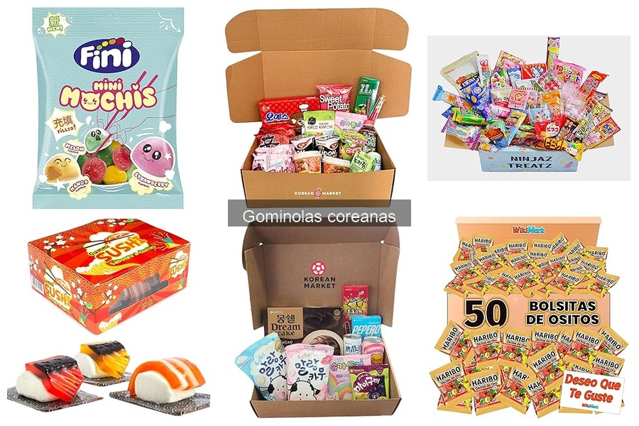Dónde comprar gominolas coreanas en línea: mejores opciones