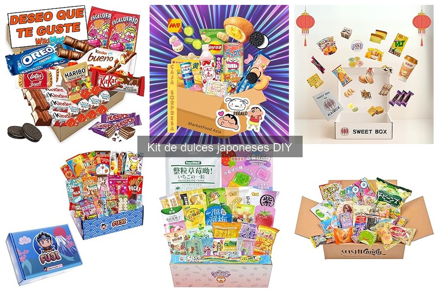 Dónde comprar kits de dulces japoneses DIY de forma fácil