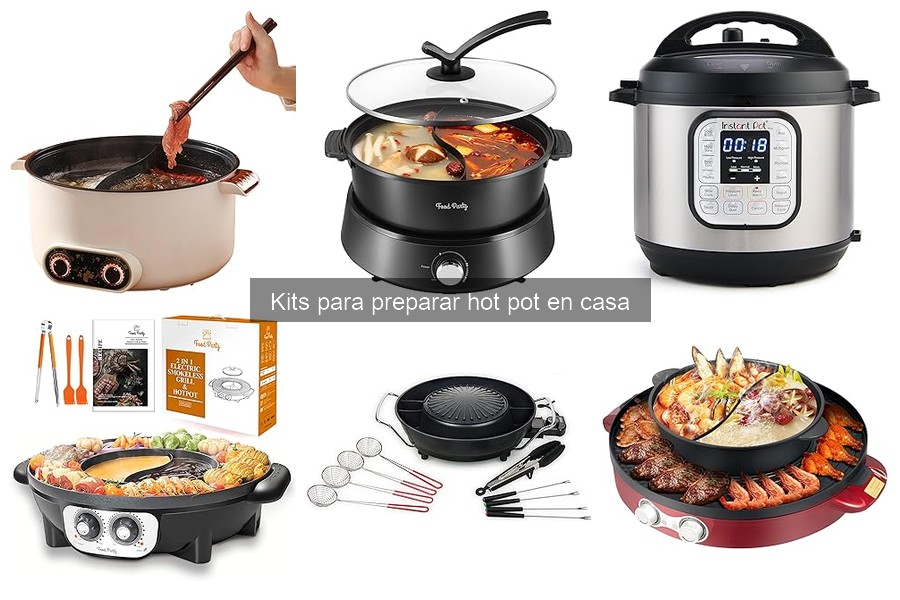 Dónde comprar kits para hot pot en línea: mejores opciones