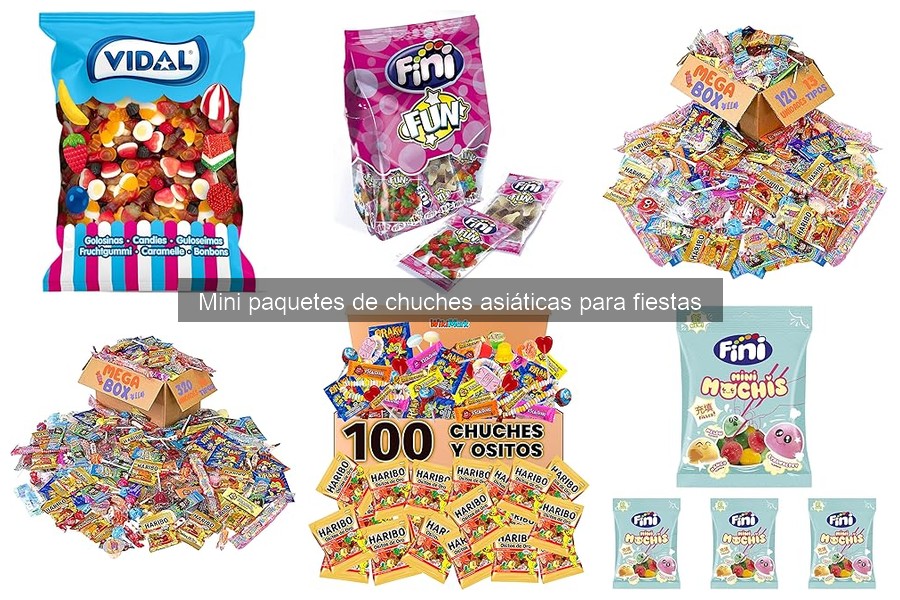 Dónde comprar mini paquetes de chuches asiáticas para fiestas