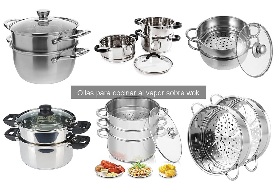 Dónde comprar ollas para cocinar al vapor sobre wok
