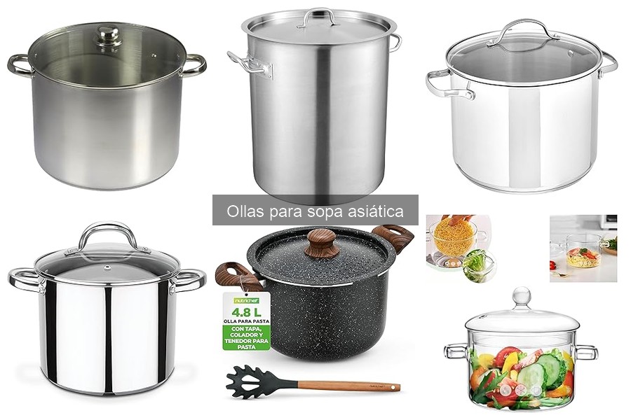 Dónde comprar ollas para sopa asiática: mejores opciones