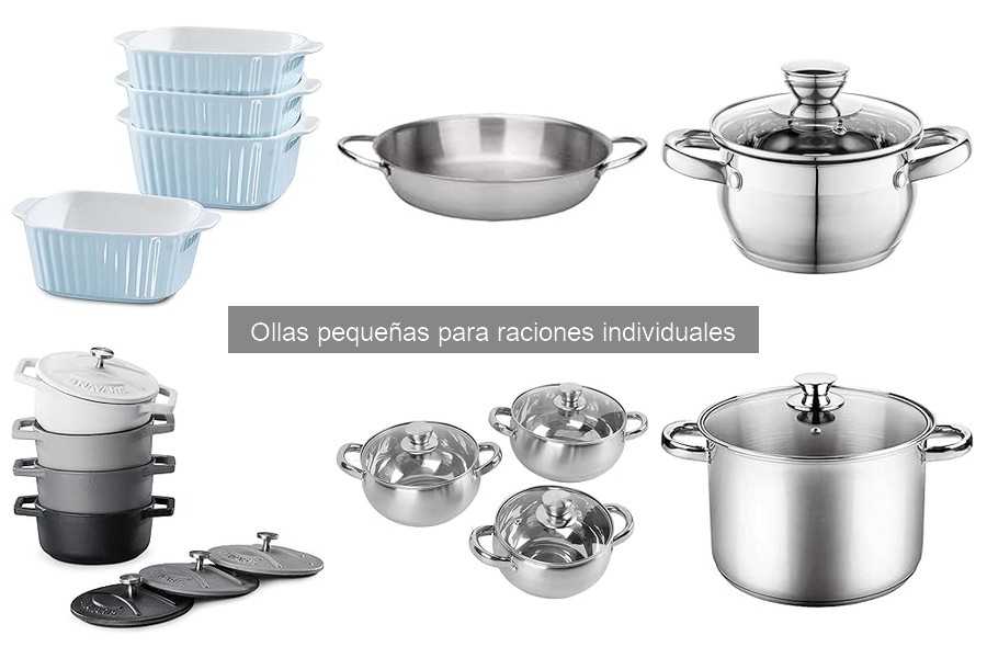 Dónde comprar ollas pequeñas para raciones individuales
