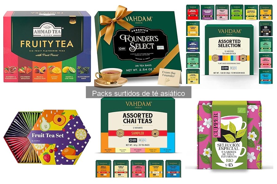 Dónde comprar packs de té asiático en línea