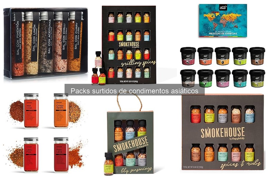 Dónde comprar packs surtidos de condimentos asiáticos online