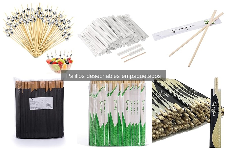 Dónde comprar palillos desechables empaquetados en línea