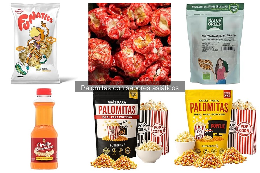 Dónde comprar palomitas con sabores asiáticos online